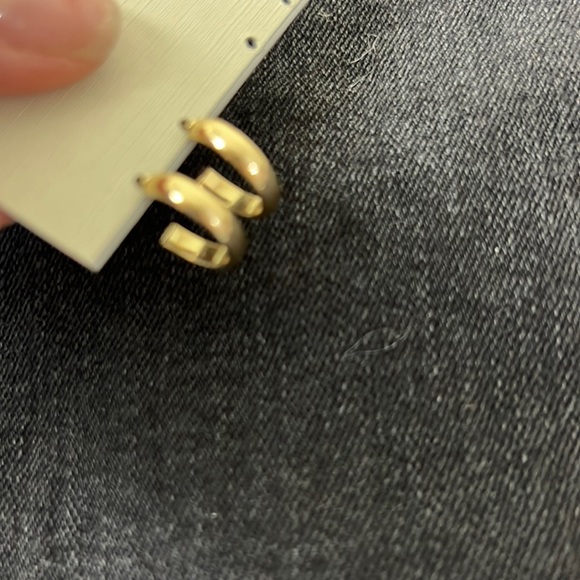 NWOT! Earrings Hoops Cuffs Gold Mini Studs Nordstrom Super Cute! - Picture 5 of 6